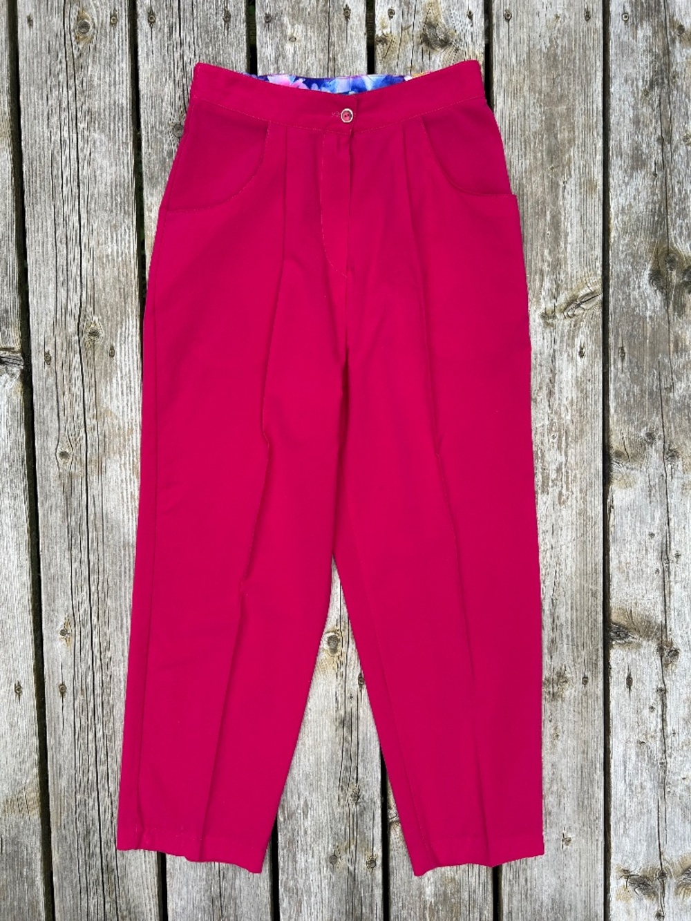 Vintage Fuchsia Pants
